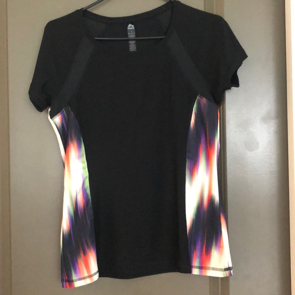 RBX active wear black t shirt small size